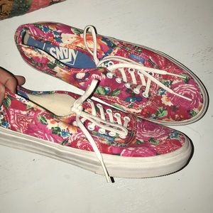 Floral Vans